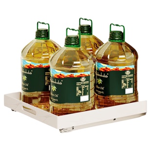 收纳橱衣柜改造抽屉抽拉式滑轨托盘阻尼侧装承重轨拉篮亚克力盒子