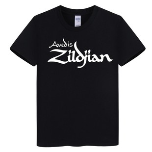 Zildjian知音镲片小A摇滚音乐T恤纯棉短袖圆领鼓手演出服体恤
