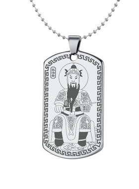 张法青吊坠张公仁爷挂件