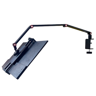 便携显示器副屏支架平板床头桌面折叠懒人免打孔16寸VESA悬空架子