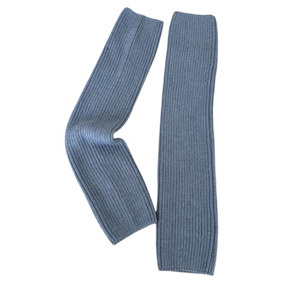 纯色羊绒袜套女堆堆保暖