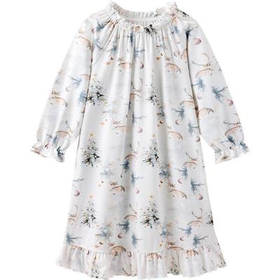 YEEHOO/英氏儿童秋季全棉睡裙