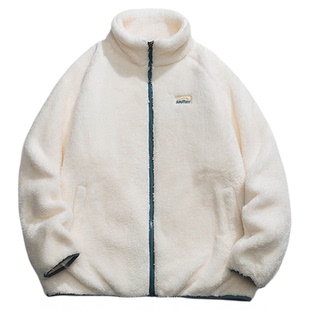 迈特优棉衣男冬季2025新款加绒加厚保暖棉袄羊羔毛摇粒绒棉服外套