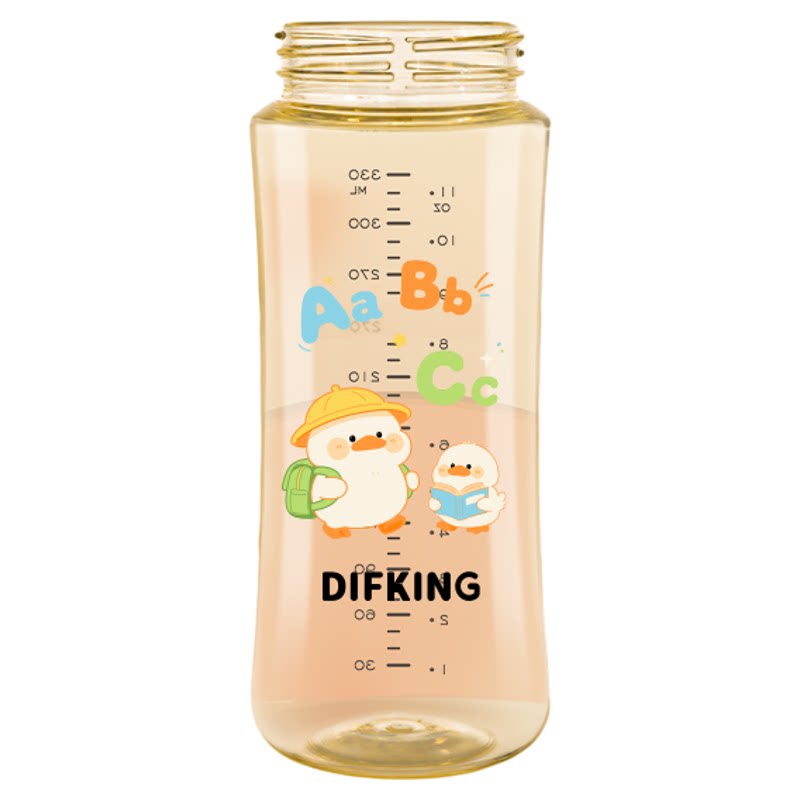 DIFKING瓶身适配贝亲婴儿奶瓶PPSU/玻璃160/240/330ml替换瓶身