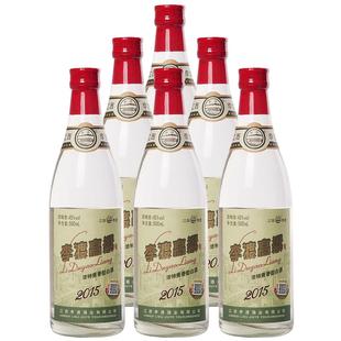 【官方正品】李渡2015高粱酒 45度兼香型白酒490ml*6 固态粮食酒