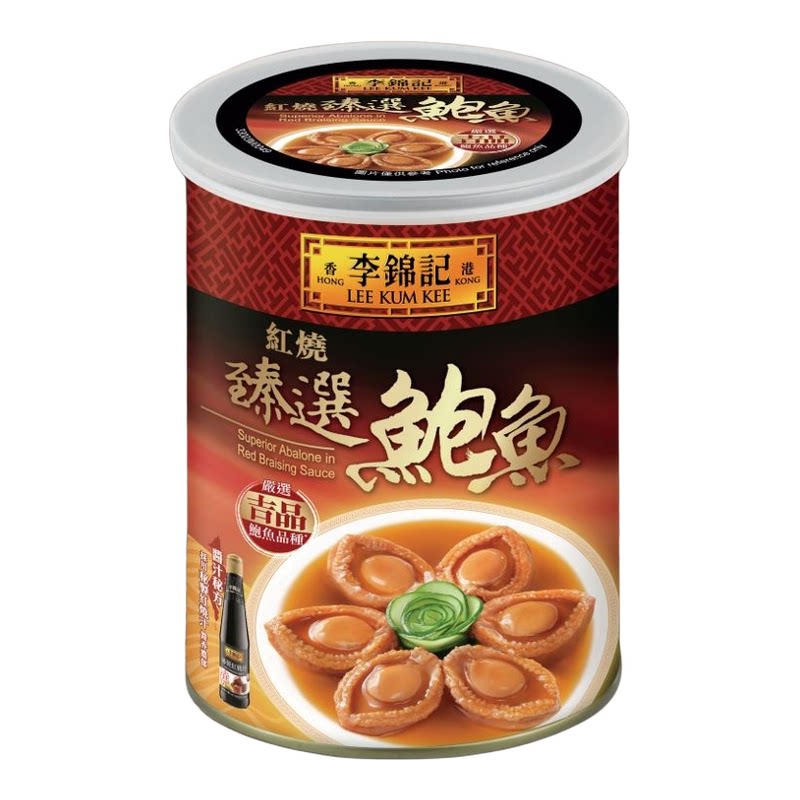 李锦记 红烧臻选鲍鱼380克严选肉质肥美口感烟韧鲜香浓郁酱香即食