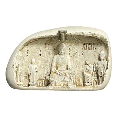 河南洛阳龙门石窟浮雕夜灯冰箱贴