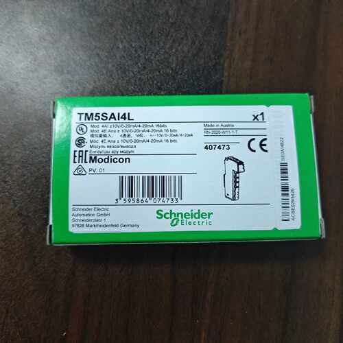 议价施耐德TM5SAI4L模拟量输入模块全新原装正品包邮现货
