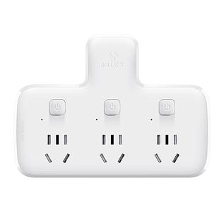 公牛厨房专用插座扩展插座拓展式插排家用排插免接线插座原位拓展