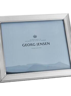 丹麦georg jensen乔治杰生相框画框不锈钢王子设计轻奢正品礼物