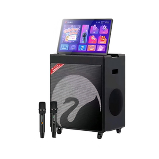 惠威音响MS52户外高端KTV一体机家用唱歌便携式拉杆K歌视频大音箱