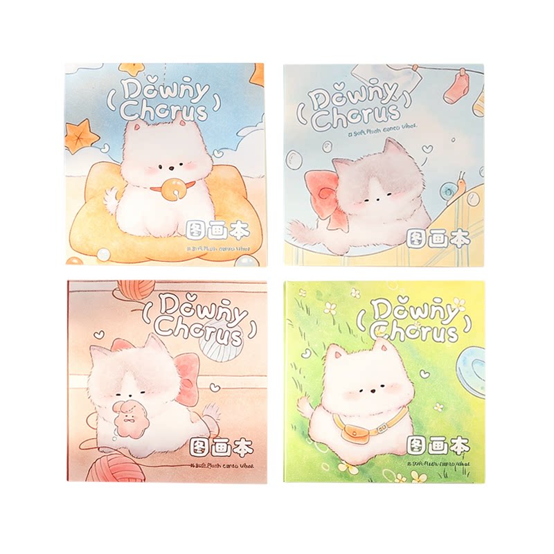 伊莎儿可爱小猫口袋本