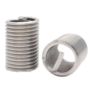 304不锈钢钢丝牙套M1.6M2M3M4M5M6M8M12弹簧牙套螺纹丝套钢丝螺套