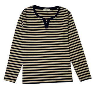 秋装2025新款长袖t恤女士秋衣大码宽松打底衫中年妈妈纯棉上衣V领