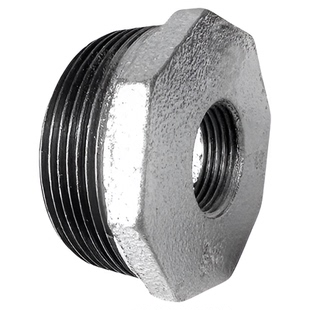 国标加厚玛钢铸造内外丝扣补芯螺纹异径大小头碳钢镀锌补芯