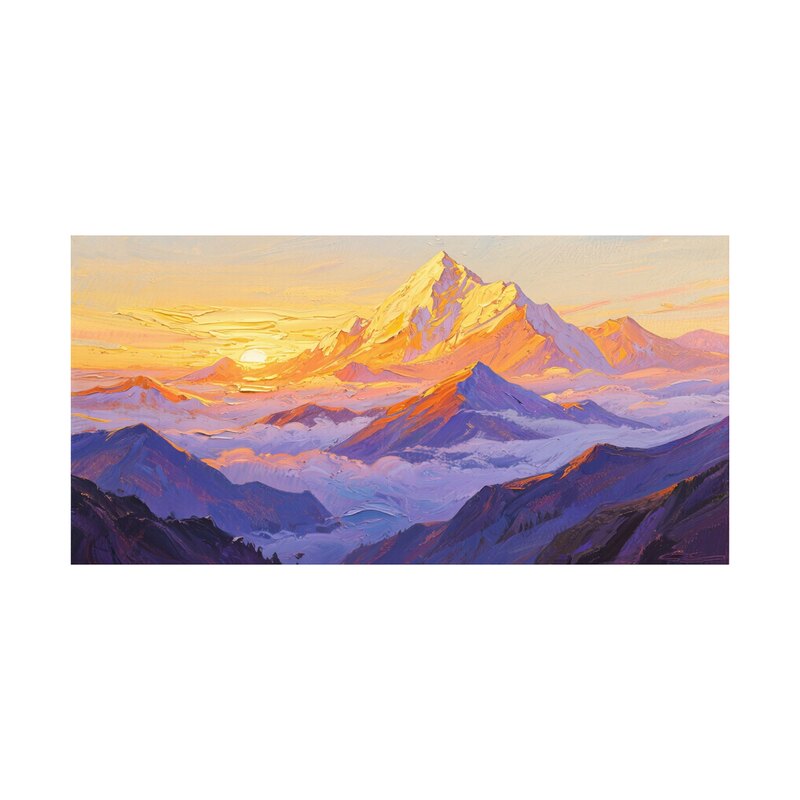 可班艺术纯手绘油画印象风景画