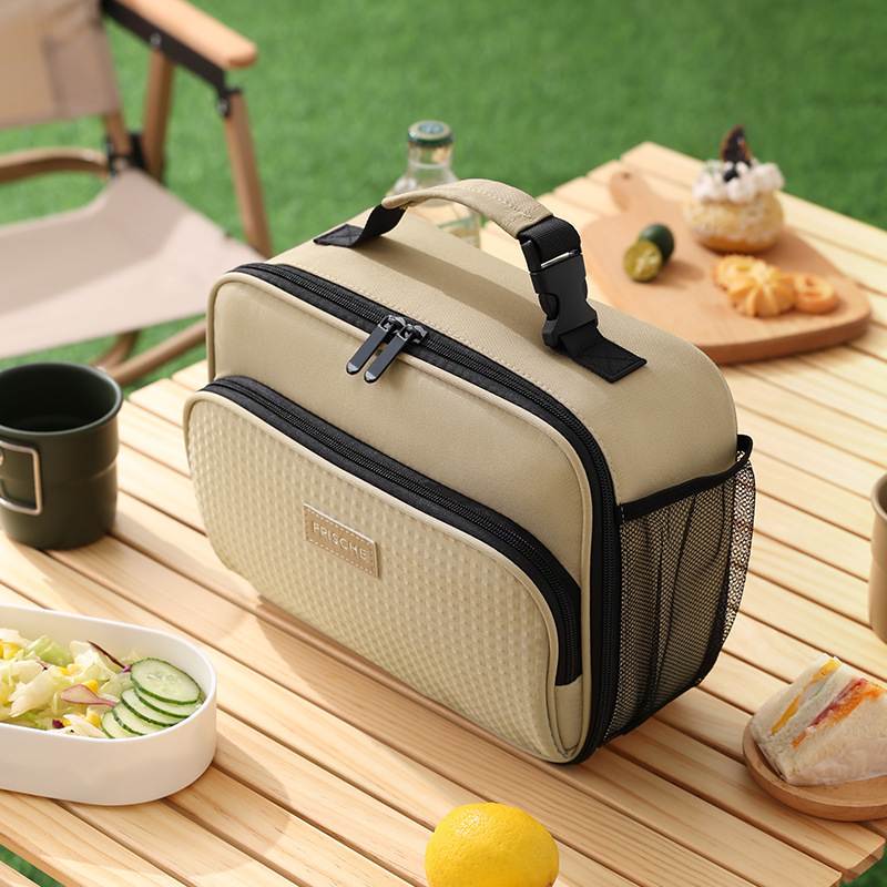 新款御膳四方款保温便当饭盒包冰包上班族保温手提学生袋便携包