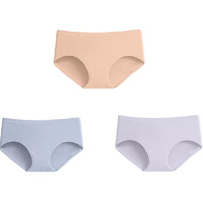 ubras莫代尔纯棉抗菌底裆内裤女