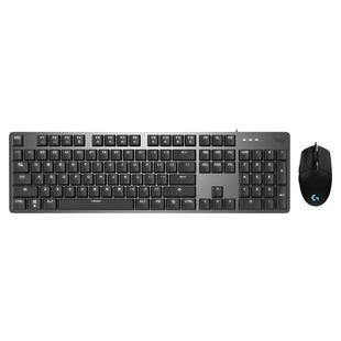 罗技K845机械键盘鼠标套装G102电竞游戏专用青红茶轴全键无冲吃鸡