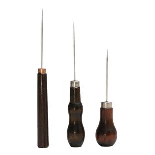 上鞋专用锥子针老式锥子工具手工打孔木柄锥子纳鞋底钢锥子葫芦形