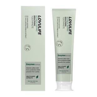 【自营】Lovulife植酸钠酵素美白牙膏去黄去口臭进口官方正品专用