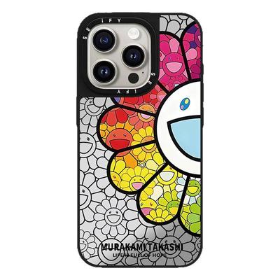 CASETiFiY联名村上隆太阳花16Pro适用iPhone17Promax苹果15plus手机壳13镜面14防摔情侣磁吸华强北平替潮壳女