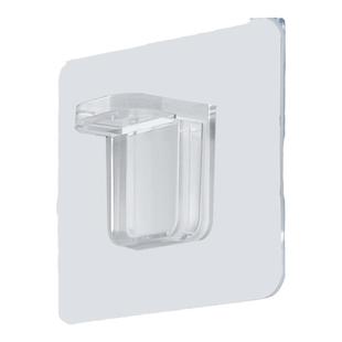 免打孔固定器隔板托层板托衣柜分层柜子卡扣固定托支架架子免钉贴