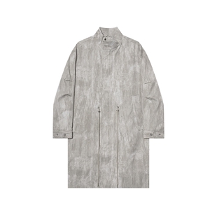 JDV男装春秋季新品时尚风衣外套男士休闲舒适中长款外套WCW5385