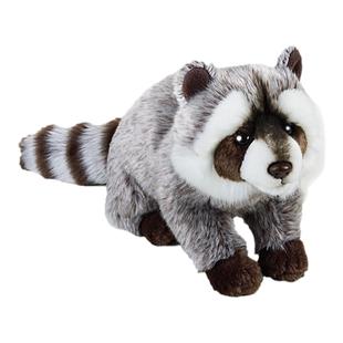 国家地理毛绒玩具浣熊仿真动物玩偶儿童可爱女生钥匙扣抱枕布娃娃