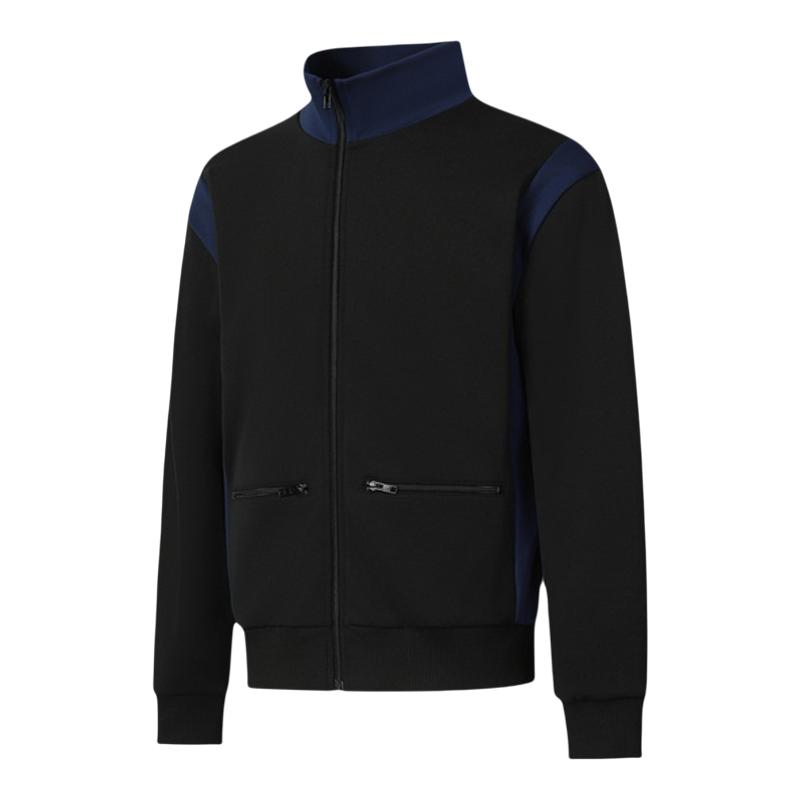 KENZO/肯佐黑蓝撞色立领百搭上衣