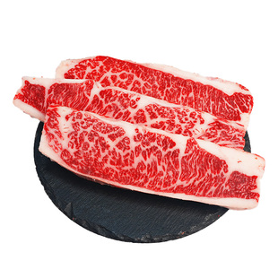 【澳洲纯血和牛品鉴装】金产值M10+翼板肉羽下肉原切牛排300g