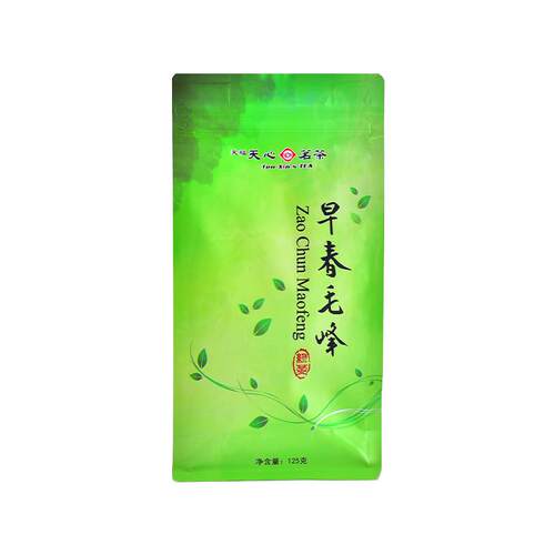[买1发2]天福天心茗茶2026新茶明前早春毛峰绿茶春茶袋装茶叶125g