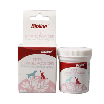 Bioline宠物趾甲粉狗狗猫咪剪指甲断甲用品非趾甲膏非止血粉