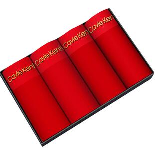 Cavie Keniva正品男士大红内裤纯棉属蛇年四角裤本命年莫代尔中腰