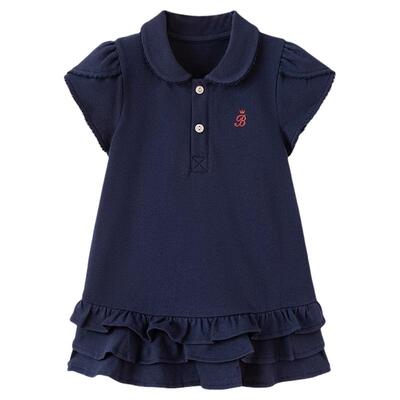 babylove女宝宝夏季薄款POLO裙