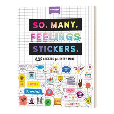 So. Many. Feelings Stickers 心情贴纸书 Pipsticks+Workman