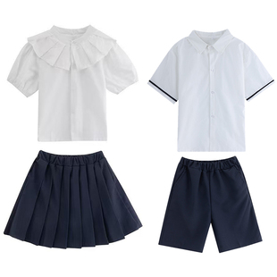 毕业照班服儿童节合唱团演出服幼儿园小学生朗诵演讲表演服装