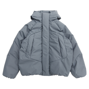 TBALLER2025新款连帽parka羽绒服男山系加厚防寒新国标95白鸭绒