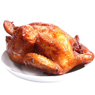阿满食品东北烧鸡五香扒鸡卤味熟食即食手撕熏鸡烤鸡美食特产小吃