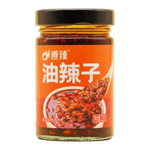 遵辣油泼辣子香辣红辣椒油210g瓶四川贵州凉皮拌菜调味料酱家用