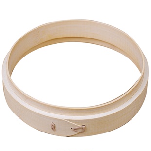 竹杉缘竹木蒸塔夹层笼圈蒸笼笼屉加高架高圈蒸笼架子垫圈垫高