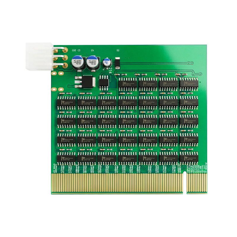 台式机PCI-E 16X插槽带灯检测卡PCI-E带灯测试仪 支持TYPE-C 供电