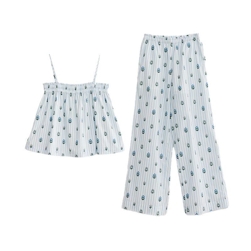TLG蓝调小园可外穿家居服套装