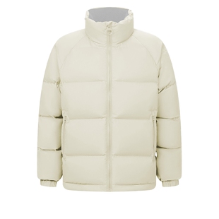 鸭鸭羽绒服女2025年秋冬新款时尚短款立领百搭加厚保暖鸭绒外套M