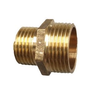 6分转4分外丝1寸直接黄铜直通接头25水管内补芯转20外牙管古对接