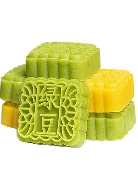 绿豆糕板栗酥饼传统老式糕点