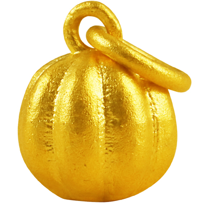 古法南瓜珠实心哑光男女