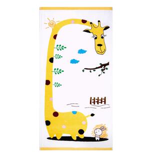 夕才儿美术馆一广毛巾婴幼儿纯棉无捻纱儿童毛巾纱布柔软A类面巾