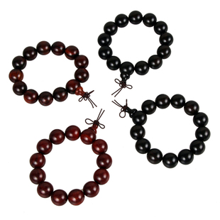 车载佛珠紫檀手串男款盘玩手串佛珠檀木手链珠子佛珠项链男士饰品