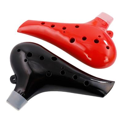 青歌12孔中音树脂陶笛音质透亮